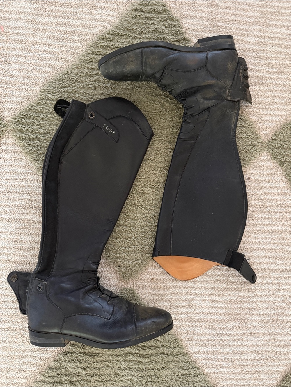 Ego7 Orion Field Boots | sz 39, large calf, -1 height - Picture 1 of 5
